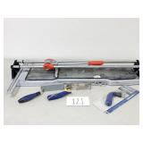 Rubi Tile Cutter + Grout Hand Tools (No Ship)