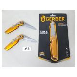 3 Gerber Airfoil Folding Pocket Knives