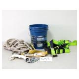 Werner Fall Safety Harness & Lifeline (No Ship)