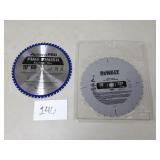 Dewalt and Avanti 10' Saw Blades