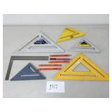 Rafter Angle Squares, L Square, Carpenter Pencils