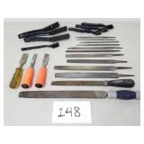 Files, Brushes and Chisels
