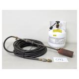 Propane Weed Burner / Brush Torch + Small Tank