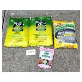 Turf Builder, Moss Out Fertilizer, Rose Plant Food