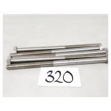 (5) $22 Stainless Steel Hex Head 13.5" Long Screws