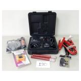 Road Kit, Jumper Cables, Siphon Pump, Spotlight