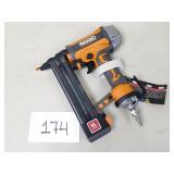 $119 Ridgid 1-1/2 in. Pneumatic Finish Stapler