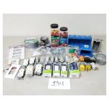 Electrical Lot - Outlets, Wire Connectors, Tape,..