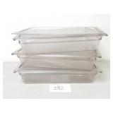 3 Cambo Camwear Food Pans
