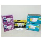 65W LED Dimmable Light Bulbs Lot