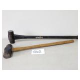 2 Sledge Hammers