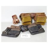 Leather Tool Belt Waist Bags