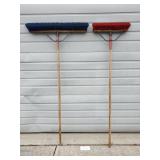 2 Harper Push Brooms