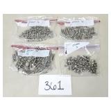 Stainless Steel 1/4" Hex Head Bolts
