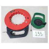 Greenlee and Harbor Freight Electricians Fish Tape