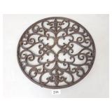 14" Cast Iron Planter Pot Riser / Large Trivet