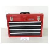 Craftsman 4 Drawer Metal Portable Tool Box Chest