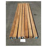 (7) Pressure Treated 4x4 Wood Lumber / Posts