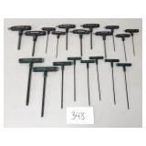 Eklind and Husky T-Handle Torx and Hex Key Tools