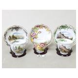 (3) Royal Albert Tea Cups & Saucers (No Ship)