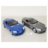 2 Maisto Mercedes Benz SLR McLaren Model Cars