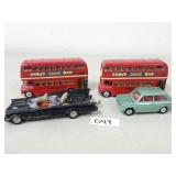 Vintage Corgi and Dinky Diecast Toy Cars