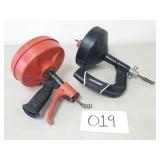 Ridgid and Husky Drain Cleaning Snake Augers
