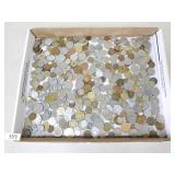 4lbs 10oz Foreign / World Coins Lot - 1961 & Newer
