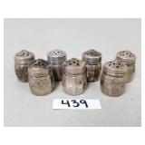 Sterling Silver Mini Salt and Pepper Shakers Set