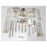 Vintage Roger Bros Springtime Silverplate Flatware