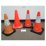 4 Traffic Safety Cones (No Ship)