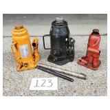 3 Bottle Jacks (No Ship)
