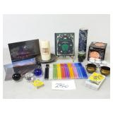 Wiccapedia, Candles, Glass Orbs (No Ship)