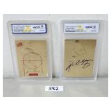 Michael Jordan & Kobe Bryant 23K Gold Cards