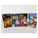 Jimi Hendrix and Santana VHS Tapes / Music Videos