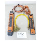 Ridgid Surge Protectors + Lighted Multi-Outlet