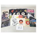 LP Vinyl Records - 45s - Hard Rock & Psych Rock
