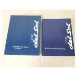Honda Civic Del Sol Car Repair Shop Manuals