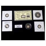 1 Gram Fractional .999 Fine Silver Bars and Rounds