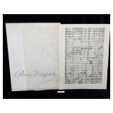 Richard Wagner LE Numbered Facsimile Print