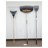 3 Leaf / Shrub Rakes (No Ship)
