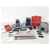 Drill Bits and Hex & Torx Key Sets (No Ship)