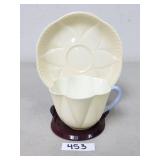 Shelley Pale Yellow Dainty Teacup and Saucer