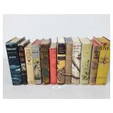 Vintage Hardcover Books / Novels with Dust Jackets