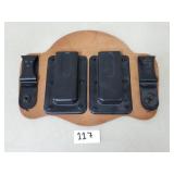 CrossBreed Holsters Tuckable IWB Dual Mag Carrier