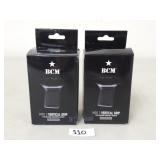 (2) New $20 BCM Mod 3 Vertical Grips - Black