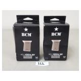 (2) New $19 BCM Mod 3 Vertical Grips - FDE - M-Lok