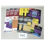Sandpaper Sheets Lot