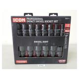 New $150 Icon SAE 1/2" Drive Impact Swivel Sockets