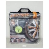 New $130 EasySox Fabric Tire Snow Socks